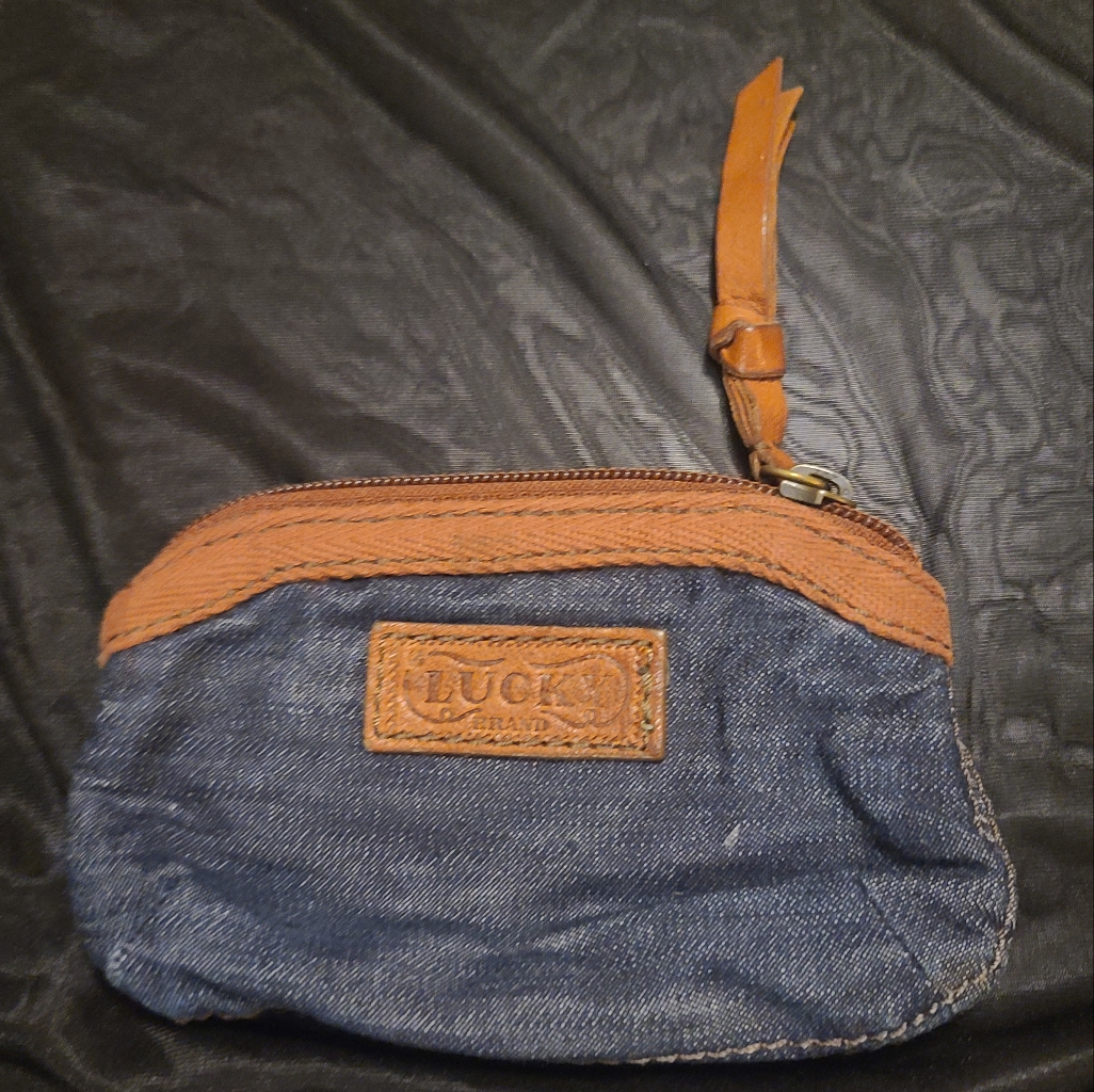 Lucky Brand Denim Pouch